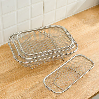 Expandable Over-the-Sink Colander & Drying Basket for Produce and Dishes