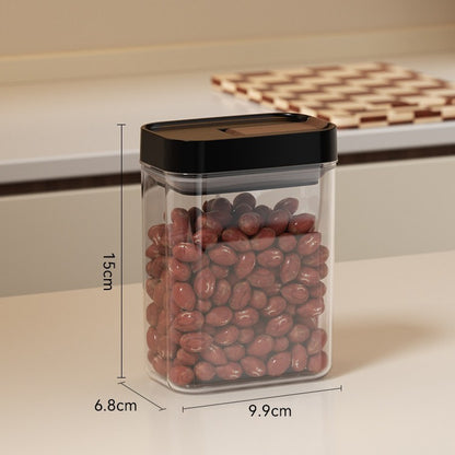 Clear Pantry Snack Container with Easy-Open Secure-Fit Lid