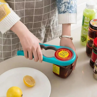 Multi-Function Jar Lid Opener with Adjustable Grip