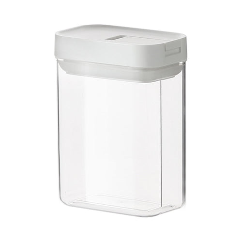 Clear Pantry Storage Containers with Flip-Top Pour Lids