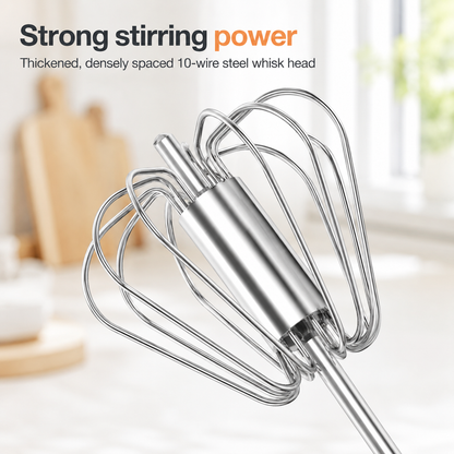 Stainless Steel Rotating Whisk VIP