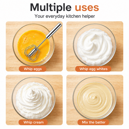 Stainless Steel Rotating Whisk VIP