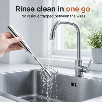 Stainless Steel Rotating Whisk VIP